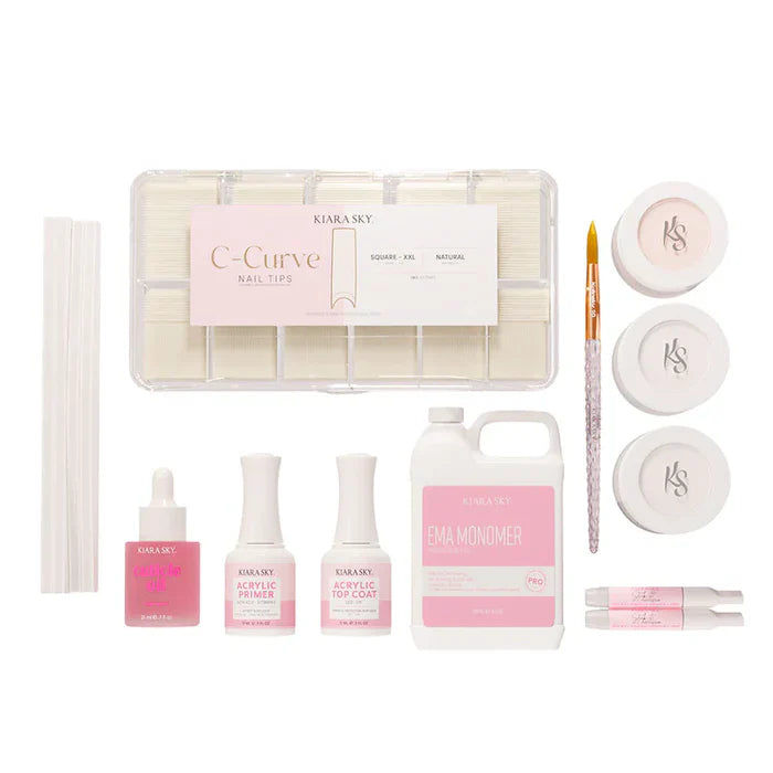 Kiara Sky - Acrylic Nail Kit - 14 Piece Kit