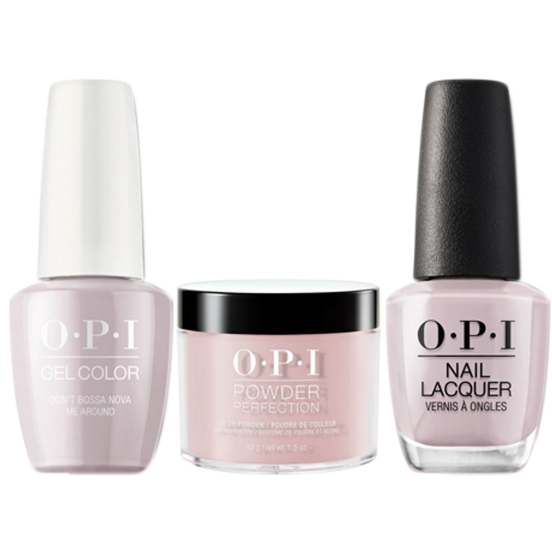 OPI 3in1 (Gel+Lacquer+Dip 1.5oz)  # A60 Don't Bossa Nova Me Around