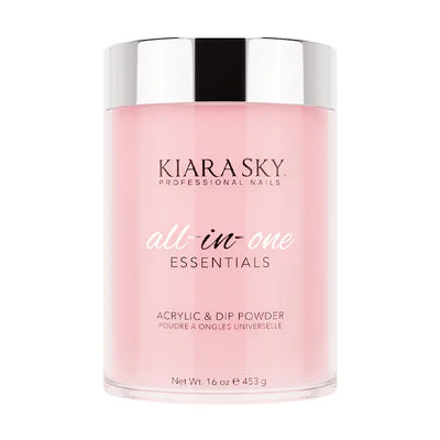 Kiara Sky All In One - Acrylic Dip Powder - DARK PINK - 16oz