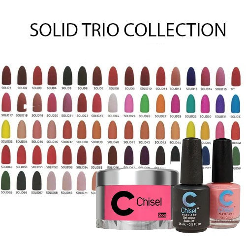 Chisel Matching Trio Solid Full Collection*