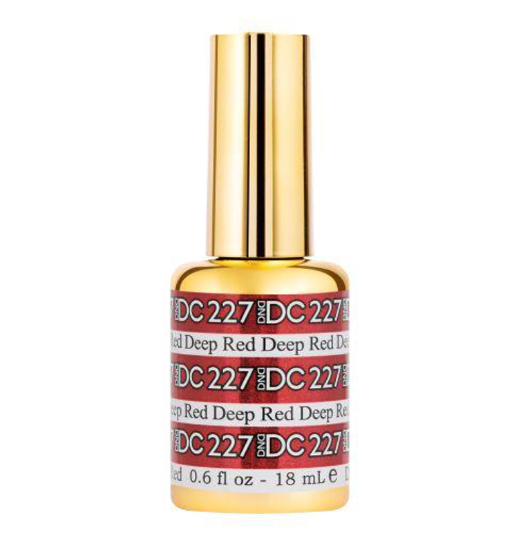 DND DC Mermaid Gel - 227 Deep Red