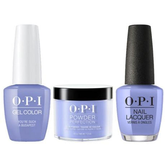 OPI 3in1 (Gel+Lacquer+Dip 1.5oz)  # E74 You're Such a BudaPest