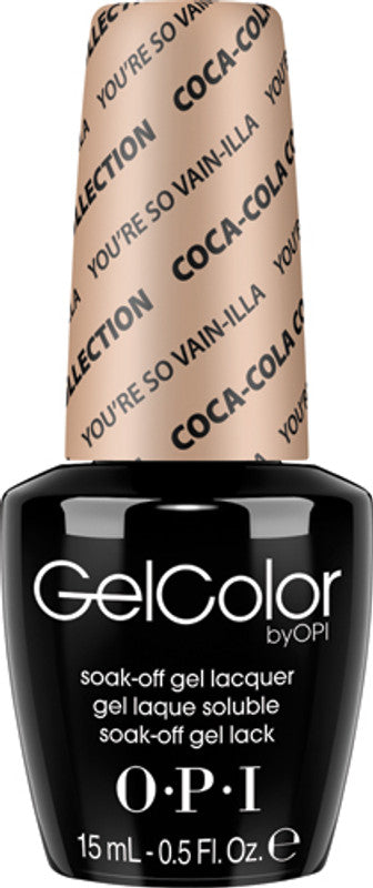 OPI GelColor .5oz (BLK) - #GC C14 - You're So Vain-illa