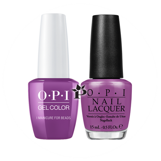 OPI Duo #  N54 - I MANICURE FOR BEADS