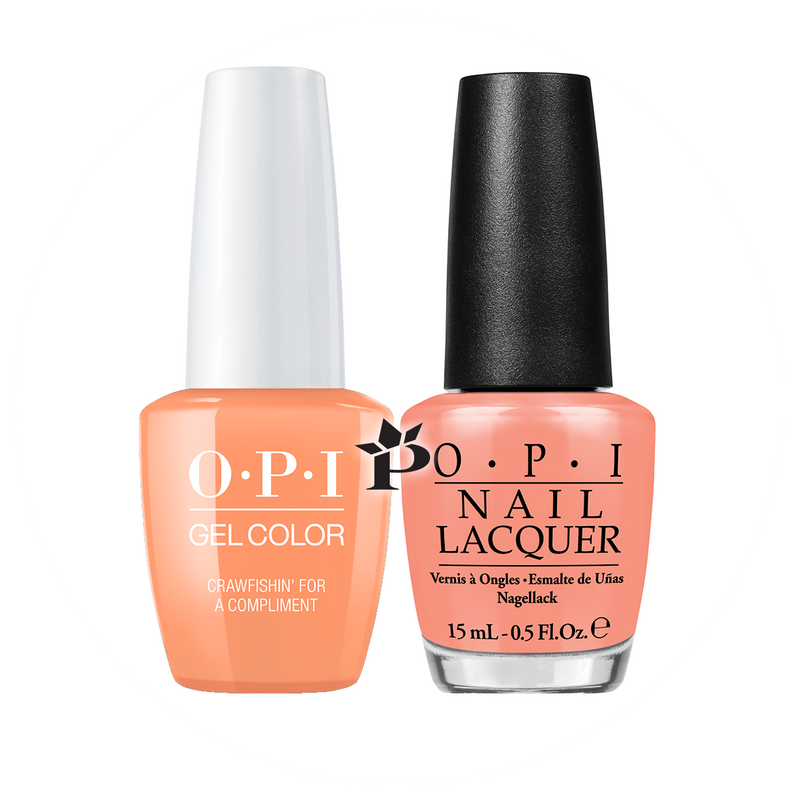 OPI Duo #  N58 - CRAWFISHIN' FOR A COMPLIMENT