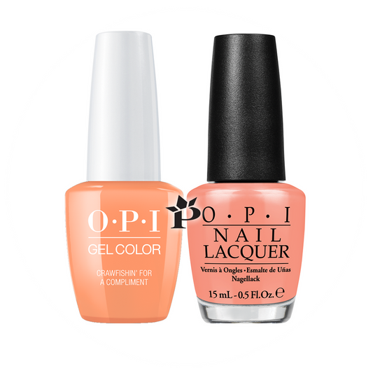 OPI Duo #  N58 - CRAWFISHIN' FOR A COMPLIMENT