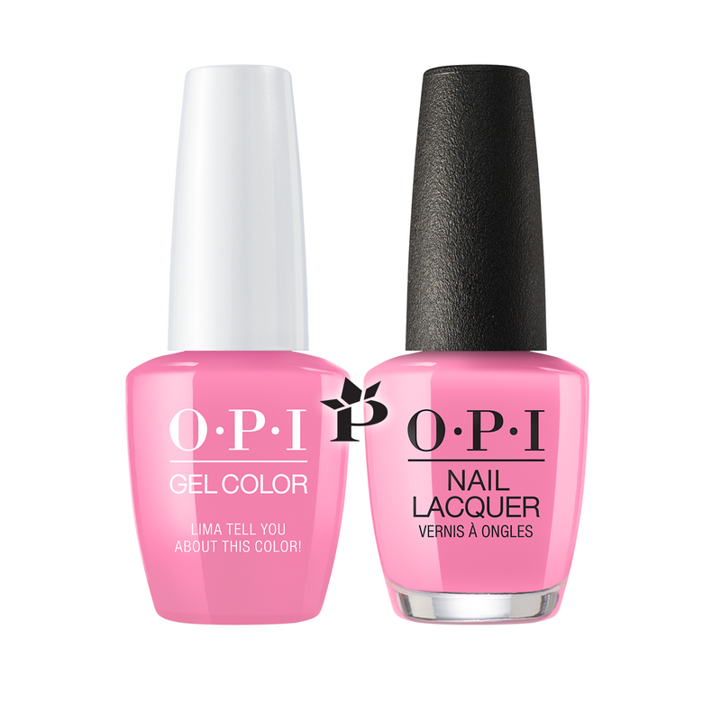 OPI Duo #  P30 - LIMA TELL YOU ABOUT THIS COLOR!