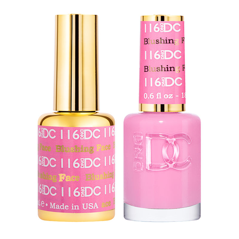 DND DC Duo Gel - #116  BLUSHING FACE