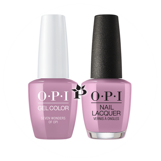 OPI Duo #  P32 - SEVEN WONDERS OF OPI