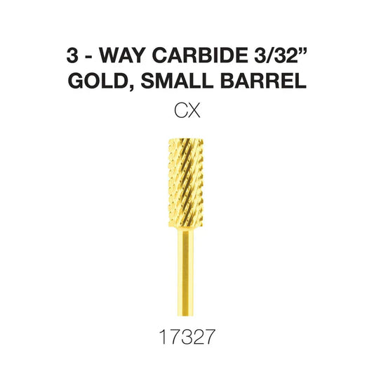 Cre8tion 3-Way Carbide Gold, Small Barrel 3/32" CX