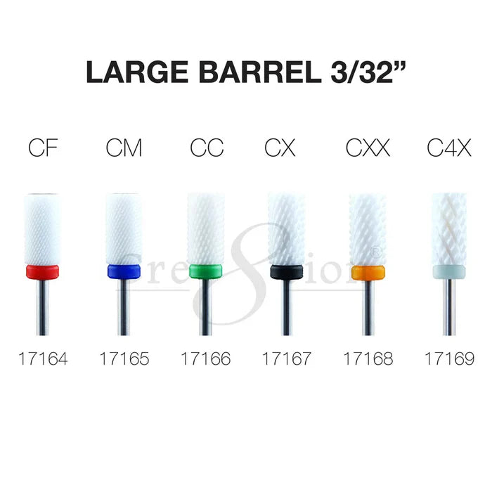 Cre8tion Ceramic Large Barrel  3/32" - Set