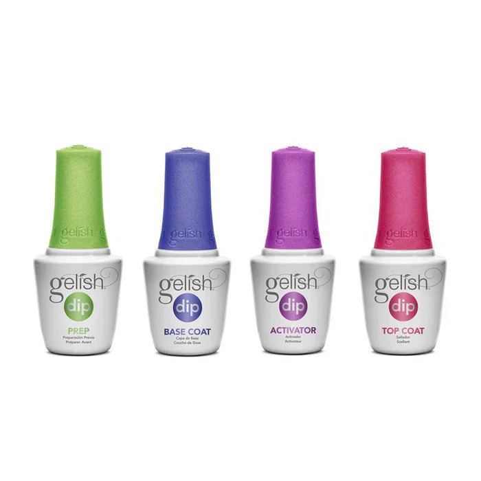 Gelish Dipping Powder Essentials- Combo 4pcs.