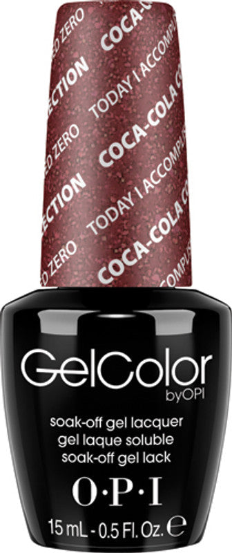 OPI GelColor .5oz (BLK) - #GC C17 - Today I Accomplished Zero