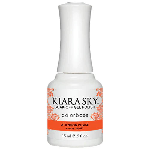 Kiara Sky All In One - Soak Off Gel Polish 0.5oz - 5091 Attention Please