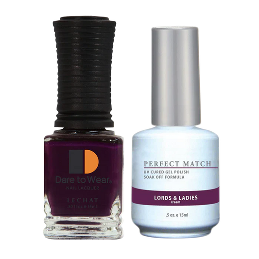 LeChat - Perfect Match - 078 Lords & Ladies (Gel & Lacquer) 0.5oz