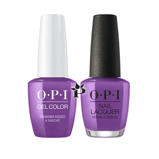 OPI Duo #  P35 - GRANDMA KISSED A GAUCHO