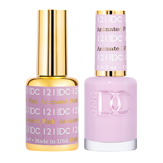 DND DC Duo Gel - #121  ANIMATED PINK