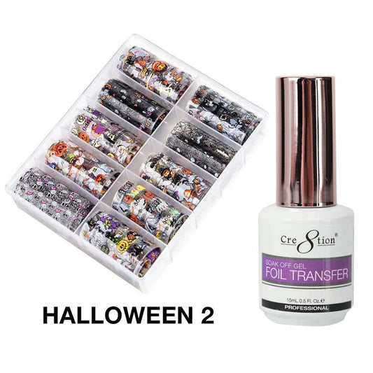 Cre8tion Designs Nail Art Foil Halloween Set 2