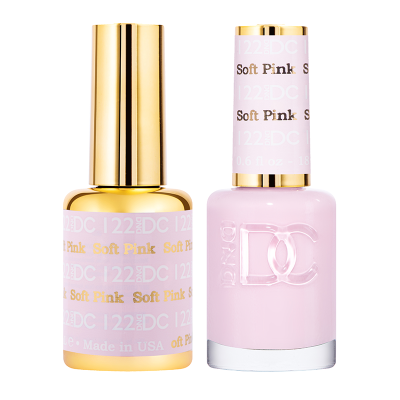 DND DC Duo Gel - #122  SOFT PINK