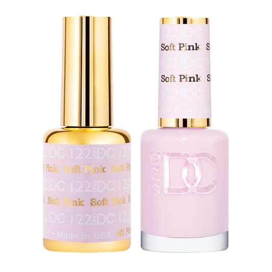 DND DC Duo Gel - #122  SOFT PINK