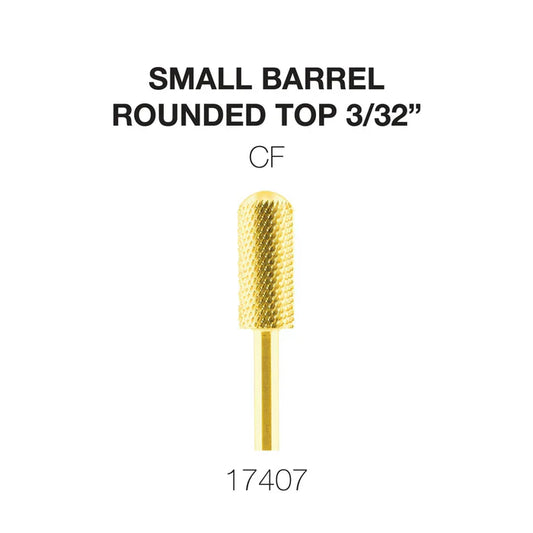 Cre8tion Gold Carbide- Small Barrel-Round Top- 3/32" CF