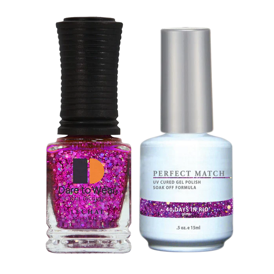 LeChat - Perfect Match - 085 40 Days in Rio (Gel & Lacquer) 0.5oz