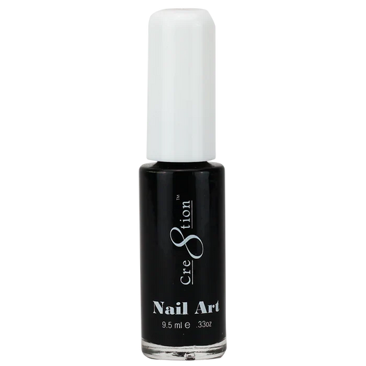 Cre8tion Detailing Nail Art Lacquer 0.25oz 01 Black