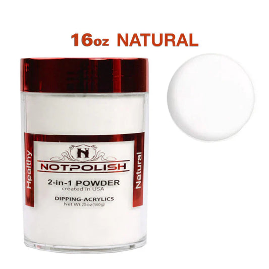 NotPolish Matching Powder - Natural 16oz