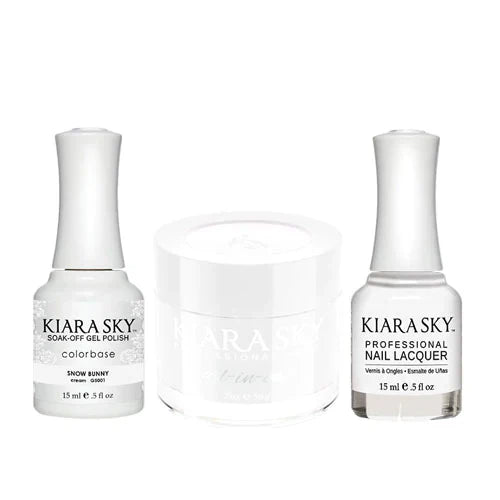 Kiara Sky All In One - Matching Colors - 5001 SNOW BUNNY - Trio