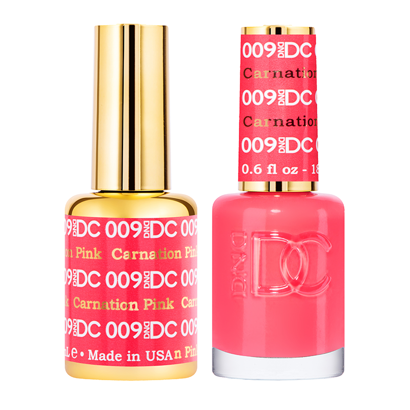 DND DC Duo Gel - #009  CARNATION PINK