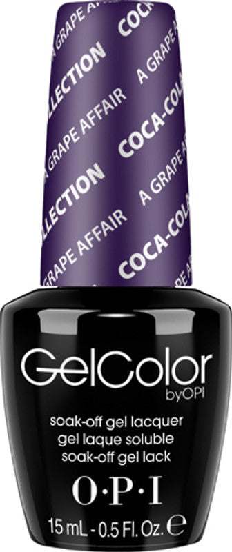 OPI GelColor .5oz (BLK) - #GC C19 - A Grape Affair