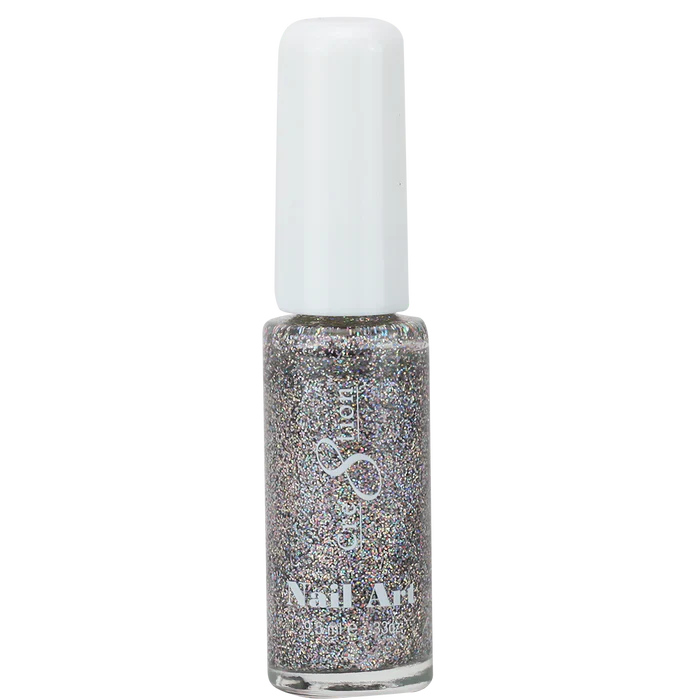 Cre8tion Detailing Nail Art Lacquer 0.25oz 03 Multi- Color Glitter