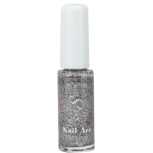 Cre8tion Detailing Nail Art Lacquer 0.25oz 03 Multi- Color Glitter