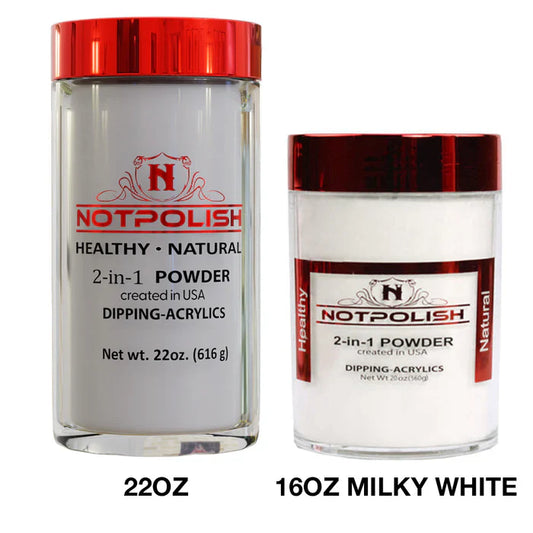 NotPolish Matching Powder - OG02 White Set