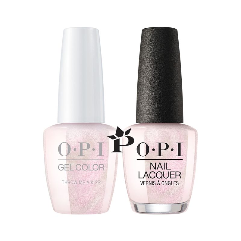 OPI Duo #  SH2 - Throw Me a Kiss