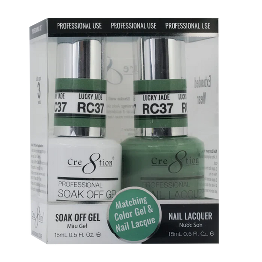 Cre8tion Soak Off Gel Matching Pair Rustic Collection 0.5oz RC37