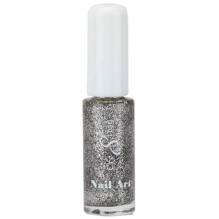 Cre8tion Detailing Nail Art Lacquer 0.25oz 05 Silver Glitter