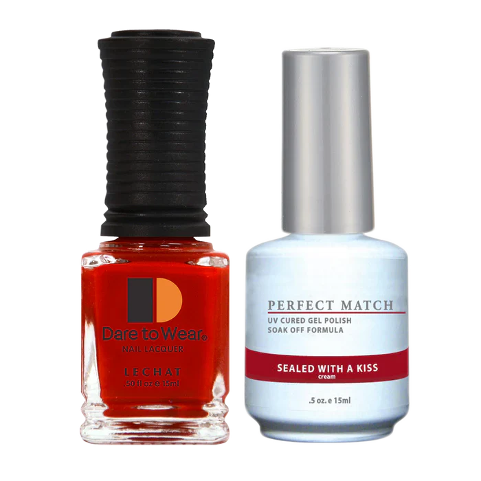 LeChat - Perfect Match - 091 Sealed with a Kiss (Gel & Lacquer) 0.5oz