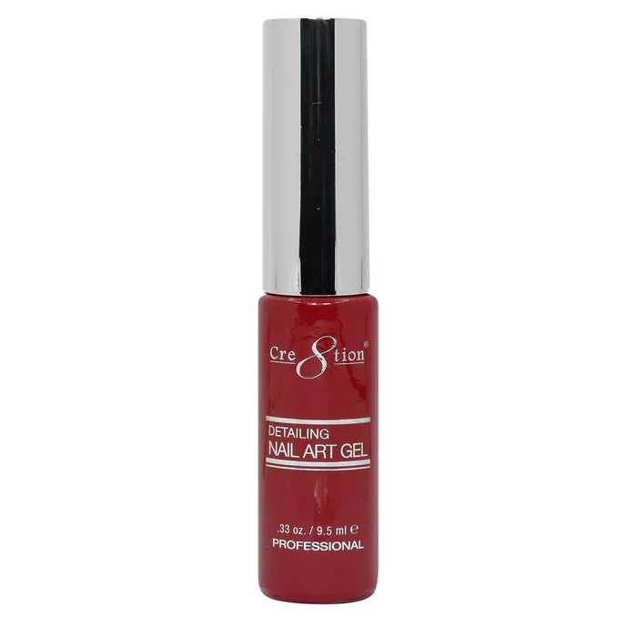 Cre8tion Detailing Nail Art Gel 0.33oz 03 Red