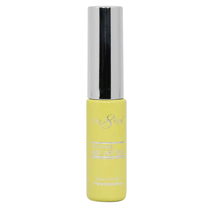 Cre8tion Detailing Nail Art Gel 0.33oz 04 Yellow