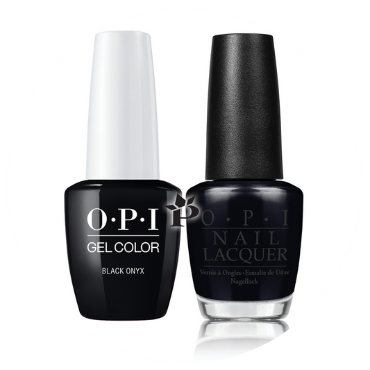 OPI Duo #  T02 - BLACK ONYX