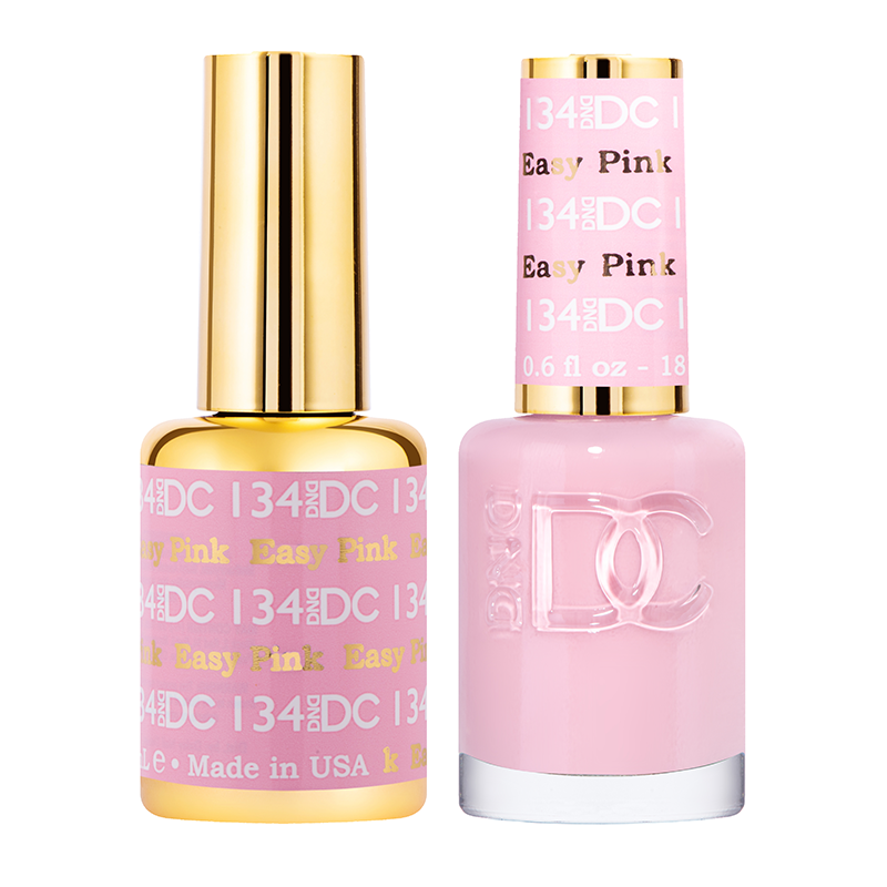 DND DC Duo Gel - #134  EASY PINK