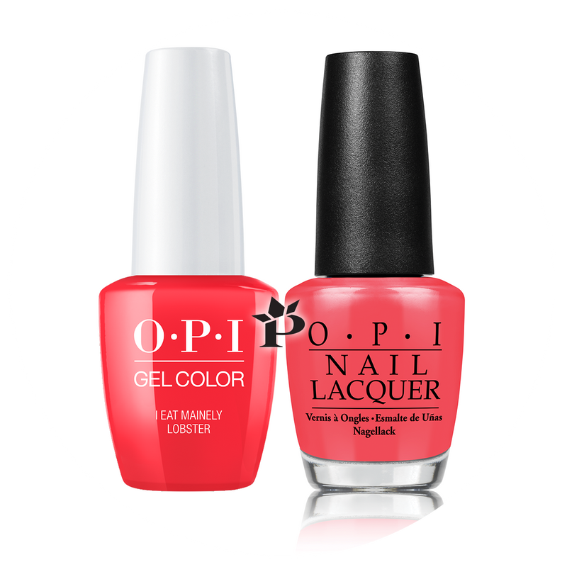 OPI Duo #  T30 - I EAT MAINELY LOBSTER