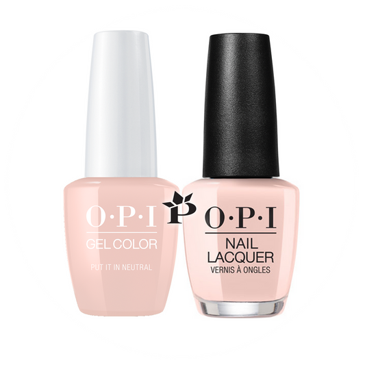 OPI Duo #  T65 - PUT IT IN NEUTRAL