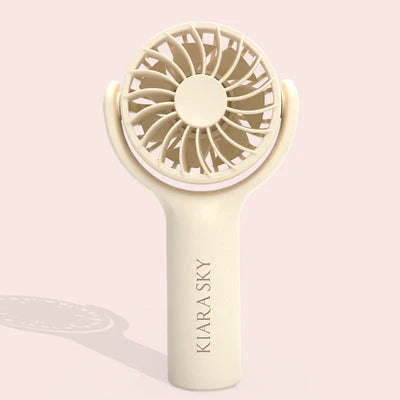 Kiara Sky - Mini Fan - Beige