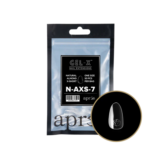 Apres Gel-X Tips 2.0 - NATURAL Almond Refill Bag - AXS #7