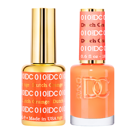 DND DC Duo Gel - #010  DUTCH ORANGE