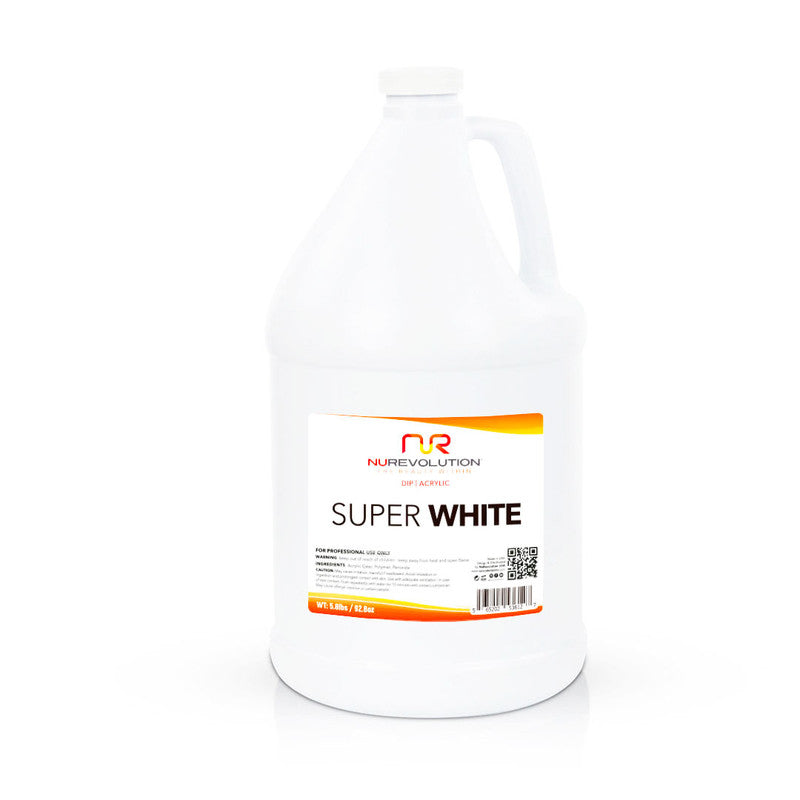 NR Dip|Acrylic Gal - Super White # | MUASUPPLY.COM