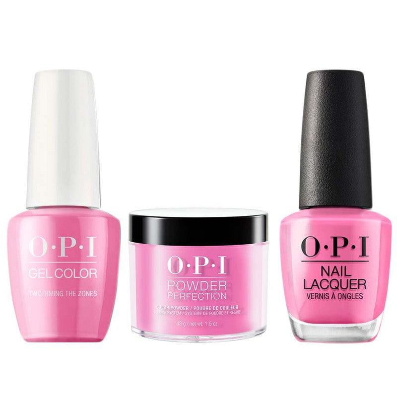 OPI 3in1 (Gel+Lacquer+Dip 1.5oz)  # F80 Two-timing the Zones