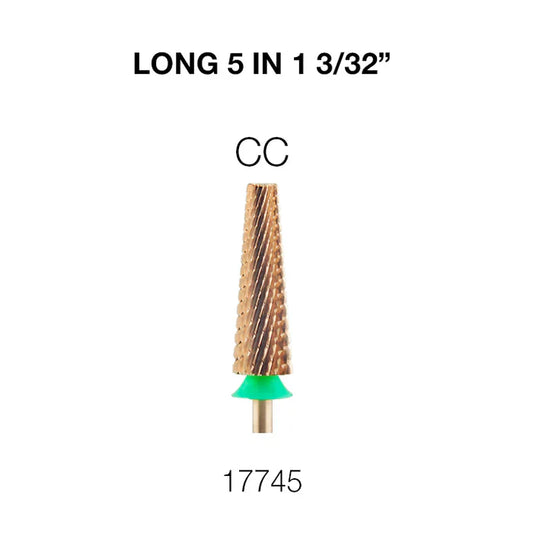 Cre8tion Nail Filing Bit Long 5 in 1 3/32" CC